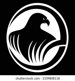 Logo eagle for design template and icon