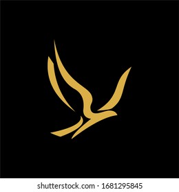 logo eagle design vector modern graphic