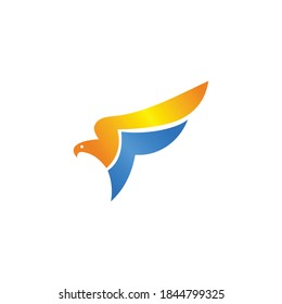 logo eagle icon vector templet