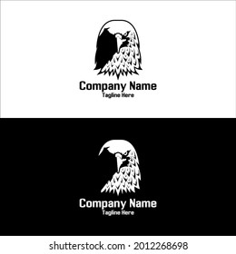 A logo with an eagle's head icon, depicting sharpness, capable of mastering the field