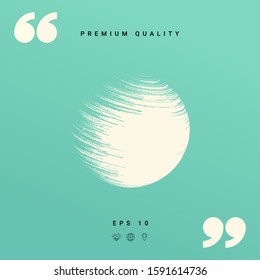 Logo Earth symbol. Graphic elements for your design