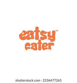 Logo Eatsy cater wordmark design element vector 