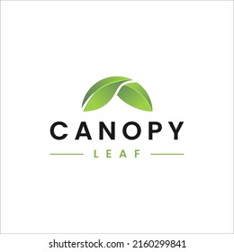 Logo for eco-friendly canopy company