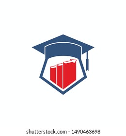 Logo Education Organization Book Stock Vector (Royalty Free) 1490463698 ...