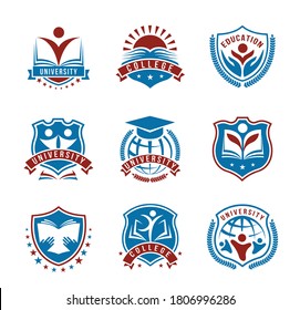 Logo for education organization and Education logo design.