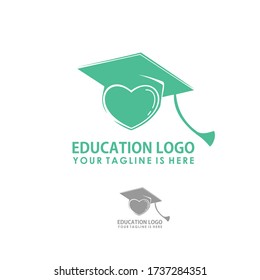 Logo for education organization / Education logo design, graduation, university, student, learning brand concept design template