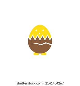 Logo with eggs, fresh farming products, badge, sticker emblem oval shape, simple line art vector illustration