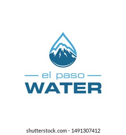 logo the el paso water mountain