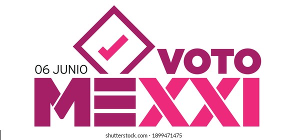 Logo for the elections in Mexico 2021