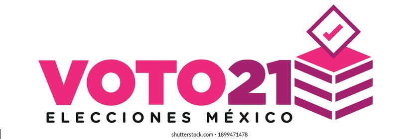 Logo for the elections in Mexico 2021