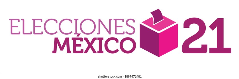 Logo for the elections in Mexico 2021