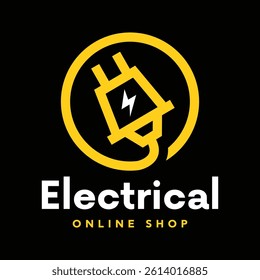 A logo of electrical online shop