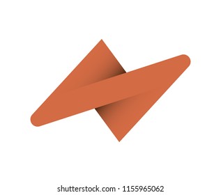 Logo element with the letter M