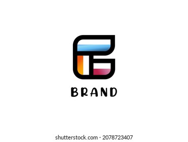 Símbolo de elemento de logotipo Letra C Vector plantilla de ilustración con diseño elegante bueno para cualquier industria