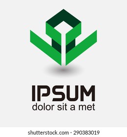 Logo elements, design, innovative and creative inspiration business company.