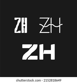 Logo elements: The letter "Z" and a fragment of rivers. Vector. Isolate.