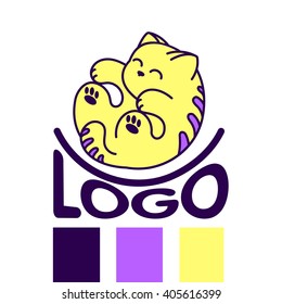  logo elements for pet shop, pet house and pet clinic.