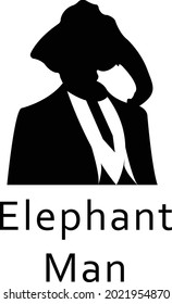 Logo Elephant Man Described As a Big Company And Led By a Big Boss With Lots Of Ideas In It.