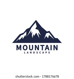 Logo & emblem graphic image using mountains