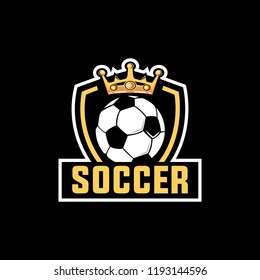 Logo Emblem Soccer