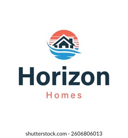 The logo embodies elegance and trust in real estate. With a refined house icon and modern skyline, it represents security and growth. The sleek typography and balanced colors reflect professionalism.