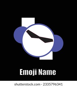 logo emoji robot simple and handphone