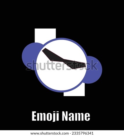logo emoji robot simple and handphone