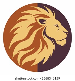 logo of the emulem of a courageous lion