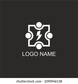 Logo Energy People Stock Vector (Royalty Free) 1090946138 | Shutterstock
