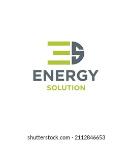 Logo Energy Solution Design Symbols