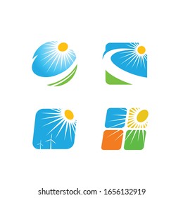 logo energy sun, logo power 