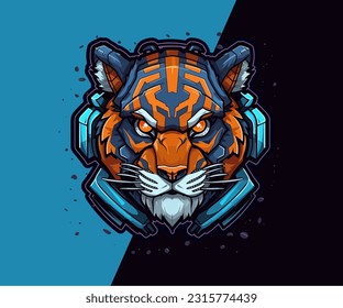 Logo Esport animal vector illustration