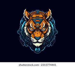Logo Esport animal vector illustration