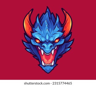 Logo Esport animal vector illustration