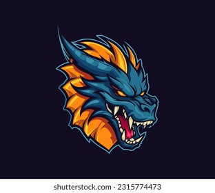 Logo Esport animal vector illustration
