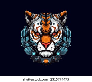 Logo Esport animal vector illustration