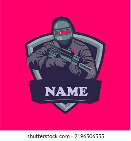 Logo Esport Vector character mascot symbol