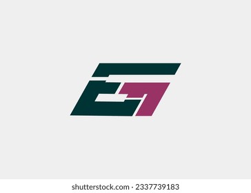 Logo et letter company name