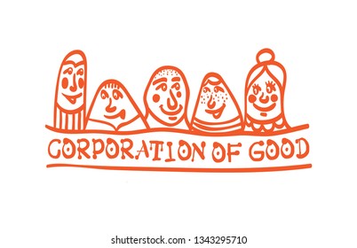 Logo for an event, such as team building