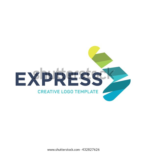 Logo Express Stock Vector (Royalty Free) 432827626