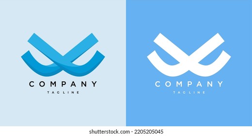 logotipo para empresa ocular, empresa X, L y L, J y J