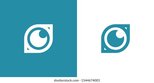 logo eye. Eye vector logotype design template. 
