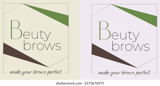 Logo for eyebrow salon, logo beauty salon, beauty industry, fashion, eyebrows, beautiful eyebrows, perfect eyebrows, logo, eyebrow brand, eyebrow cosmetics