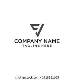 LOGO F CHECK ICON VECTOR SYMBOL