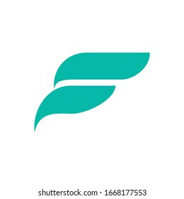 Logo F Design Vektorillustration Moderne Grafik
