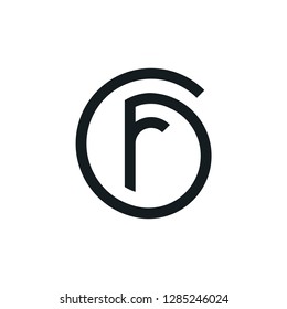 logo F initial F symbol