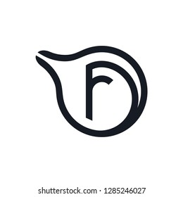 logo F initial F symbol