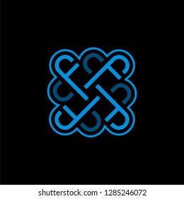 logo F initial F symbol