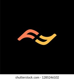 logo F initial F symbol