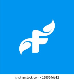 logo F initial F symbol